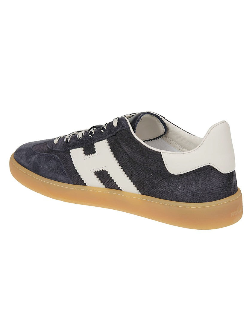 Hogan Black Cool Calf Leather Sneakers