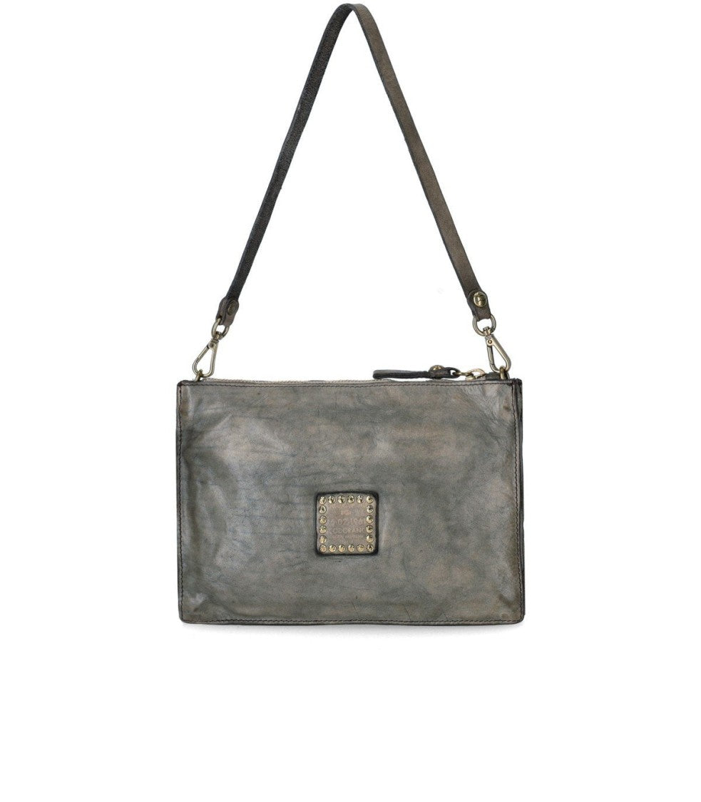 Campomaggi Grey Crossbody Bag