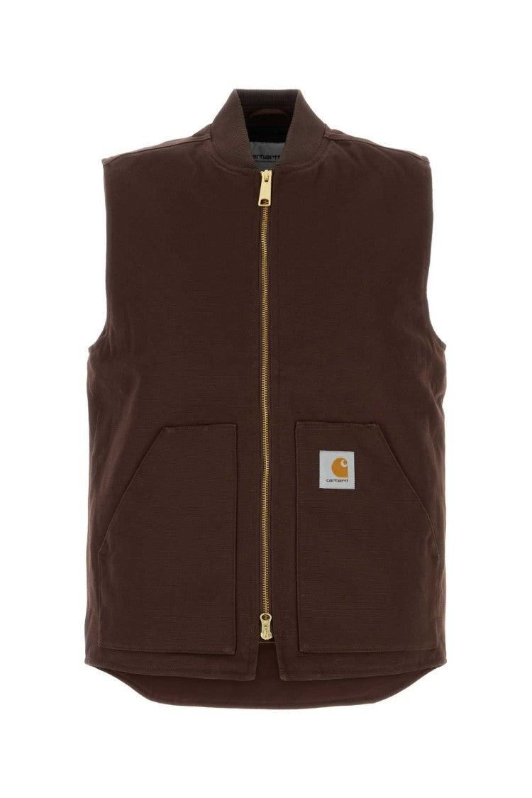 Carhartt Wip Brown Cotton Classic Vest