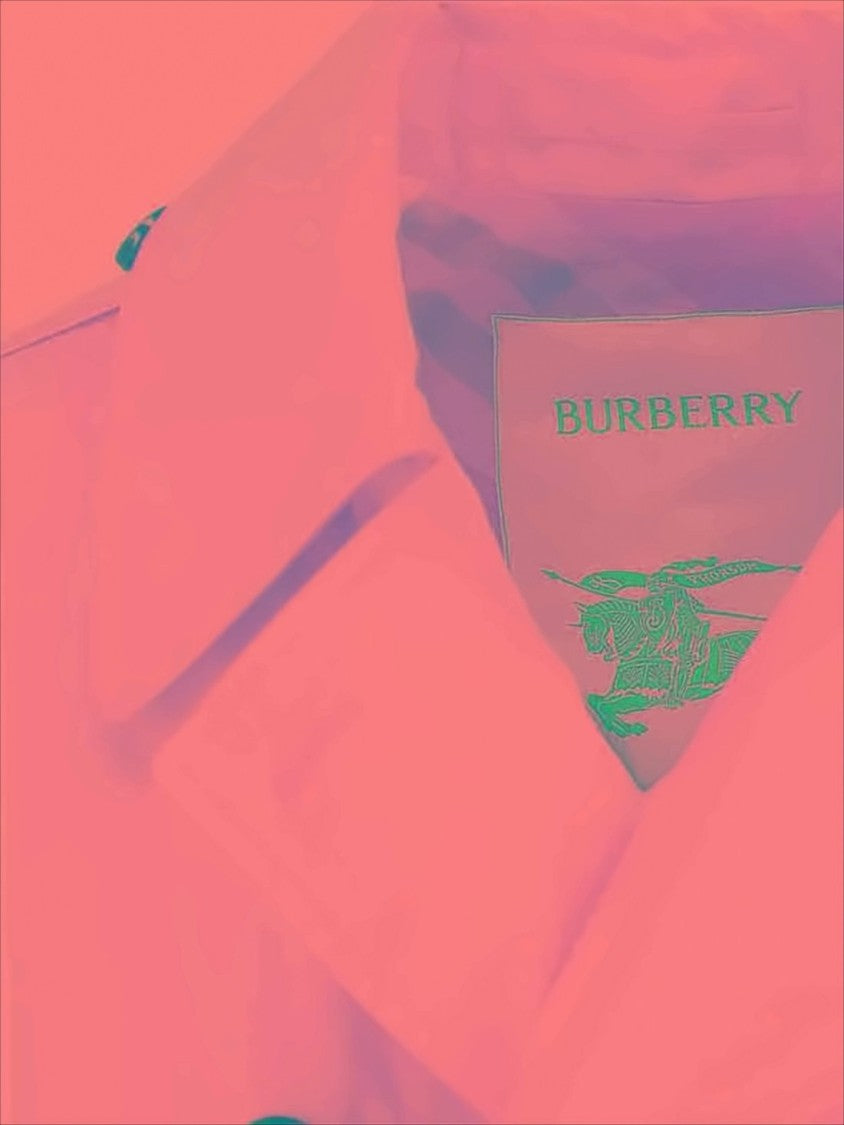 Burberry Double-Breasted Jacket With Belted Waist