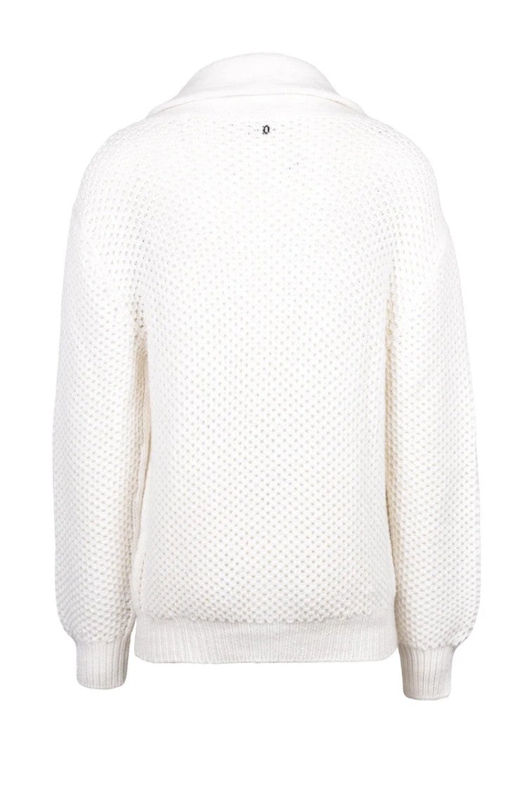 Dondup Tricot Cardigan - White