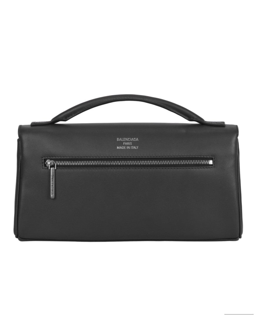 Balenciaga Bel Air Small Leather Clutch Bag