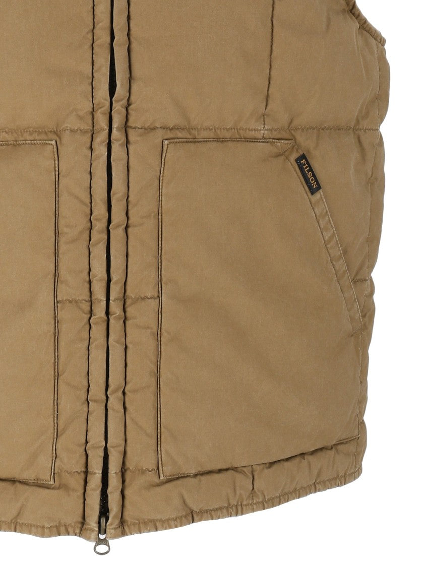 Filson Quilted Cotton Heritage Down Vest