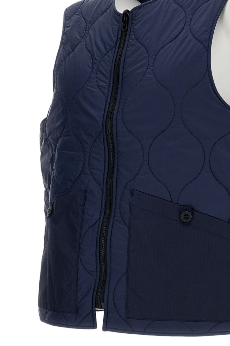 Manifattura Ceccarelli Blue All Season Quilted Gilet