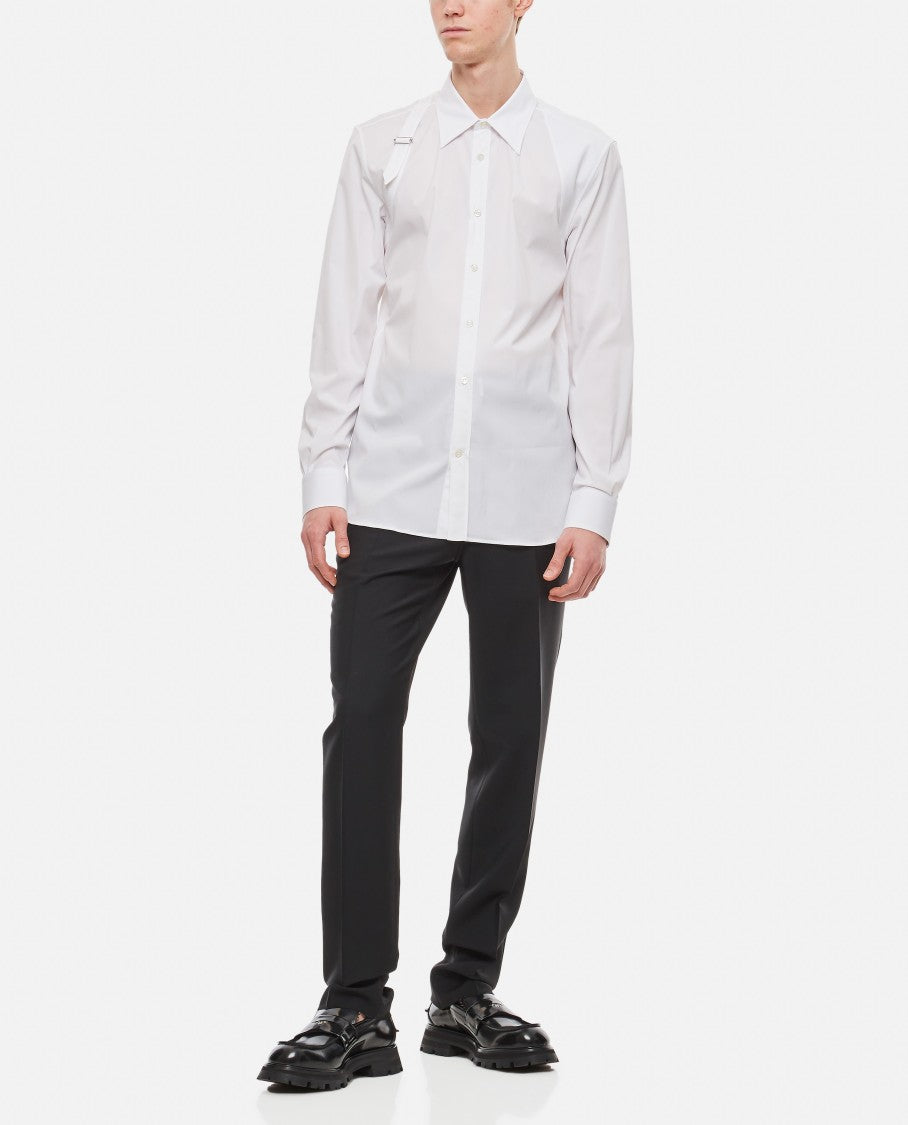 Alexander Mcqueen Harness Cotton Shirt