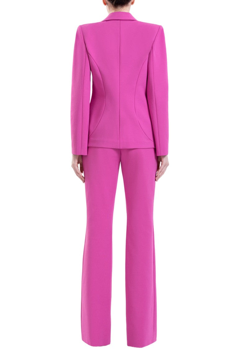 Saiid Kobeisy Tailored Set With Crochet Top