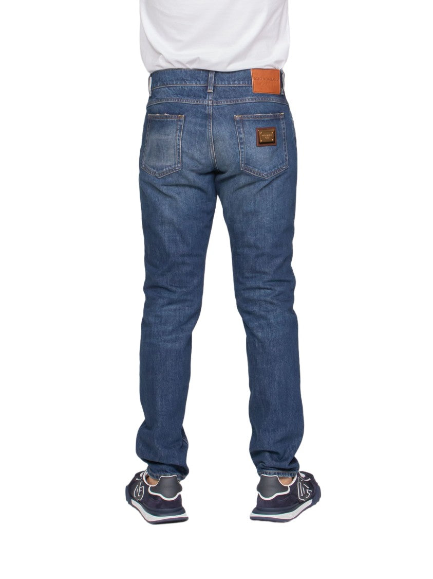 Dolce & Gabbana Straight-Leg Jeans With Traditional Five-Pocket Design