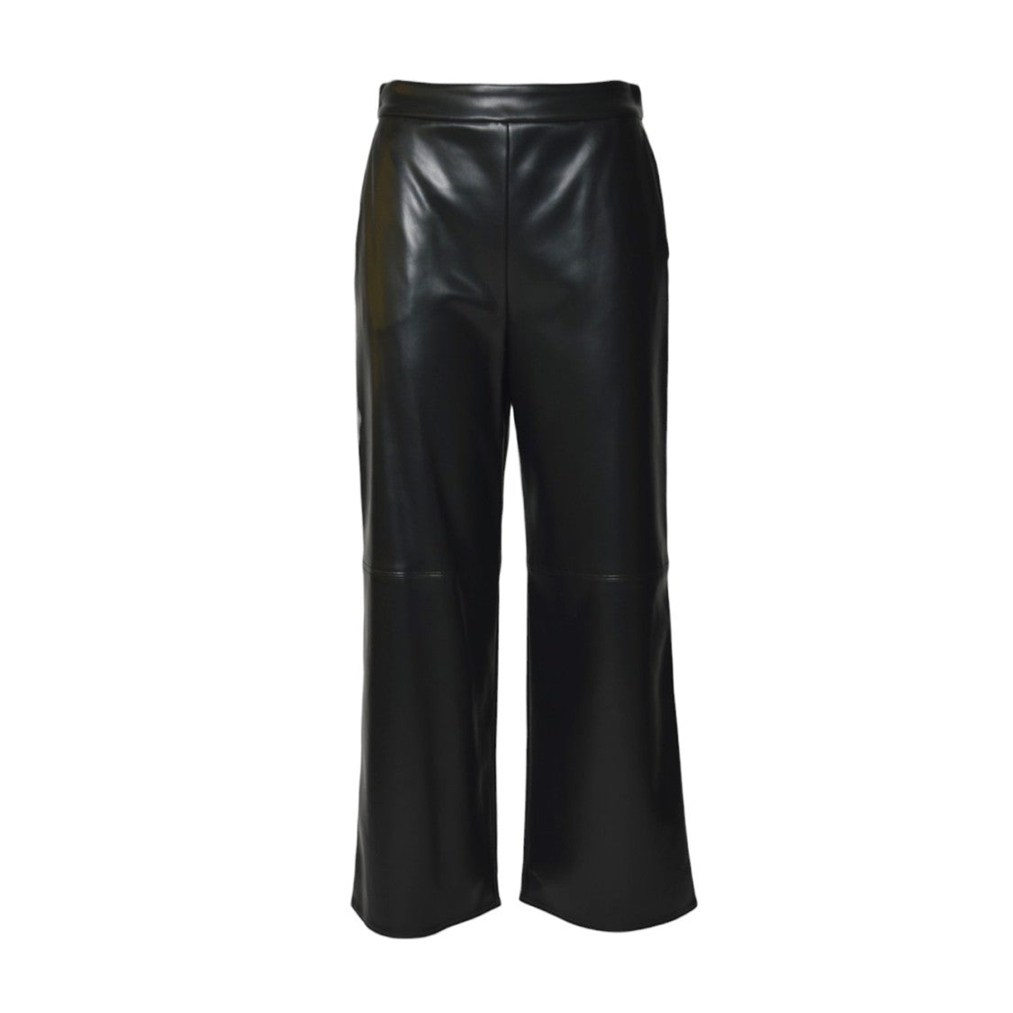Max Mara Wide-Leg Trousers With Smooth Finish And Elastic Waistband