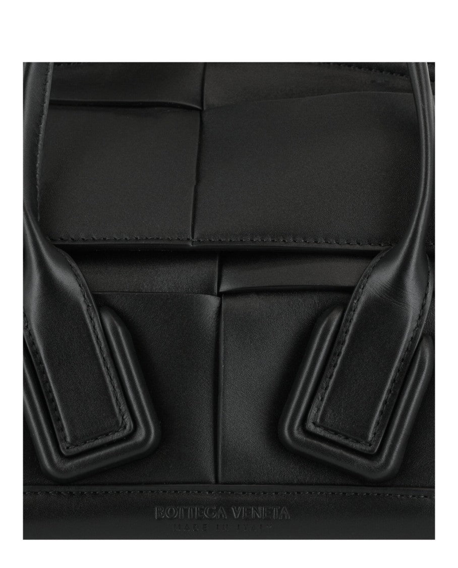 Bottega Veneta Arco 33 Mini Grainy Leather Top-Handle Bag