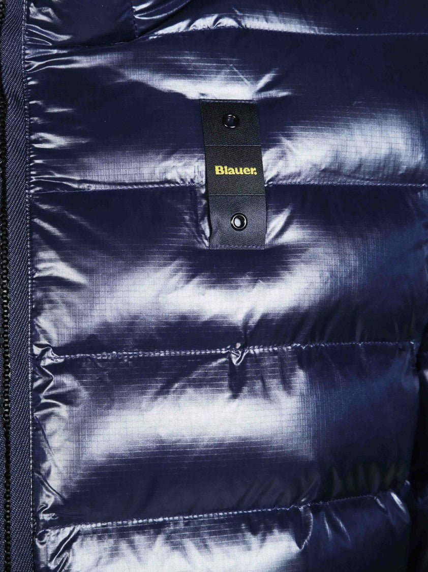 Blauer Quilted Hooded Down Jacket