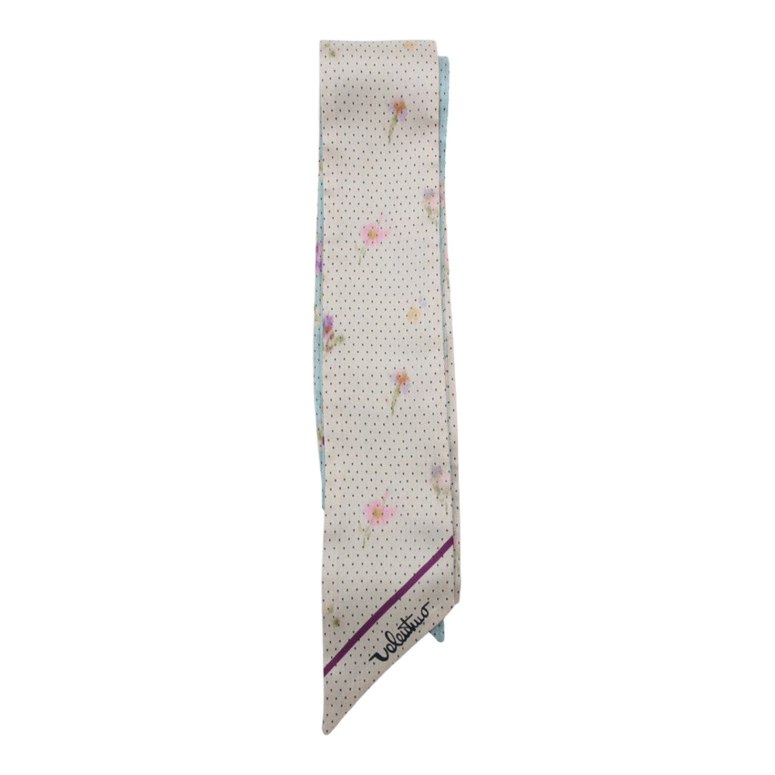 Valentino Garavani Patterned Neutral Scarves With Textured Elements
