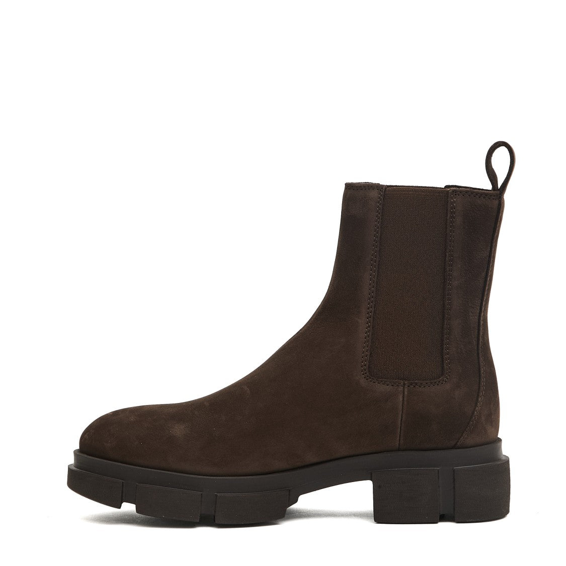 Copenhagen Chocolate Brown Suede Ankle Boots