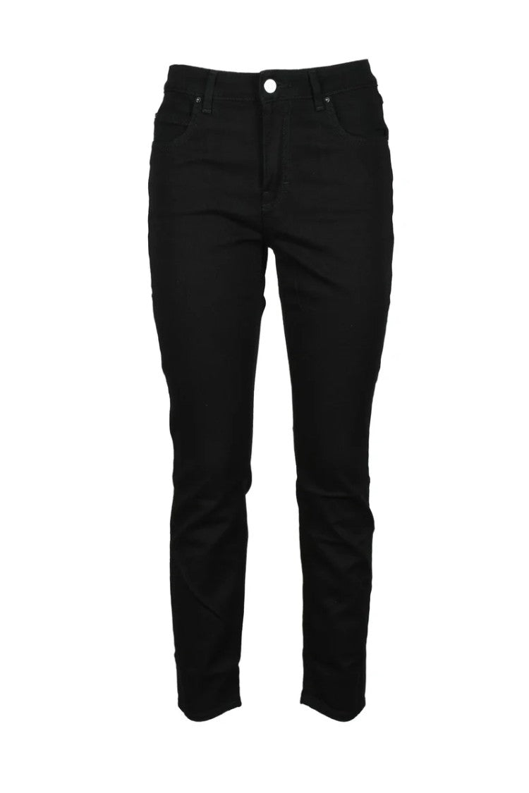 Haikure Black Slim Stretch Jeans