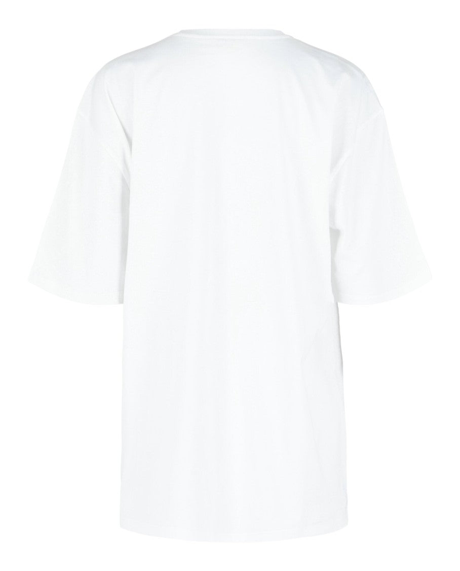 Alexander Mcqueen Rose Print Graphic T-Shirt