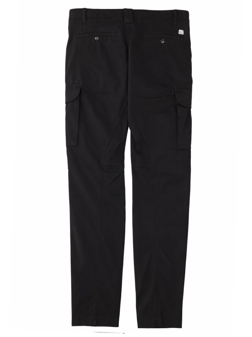 C.P. Company Neutral Ergonomic Straight-Leg Cotton-Blend Cargo Pants