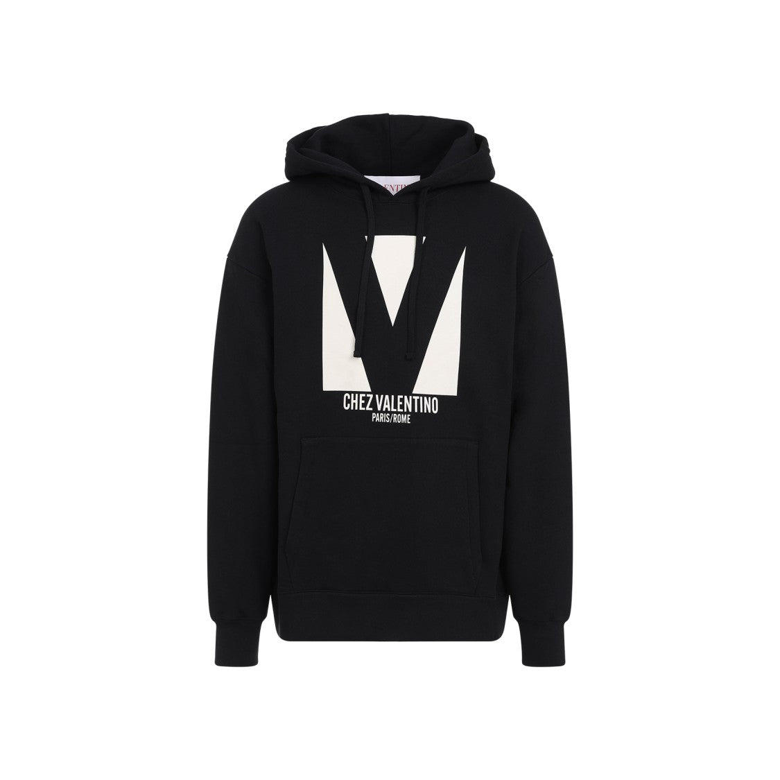Valentino Black Cotton Hoodie