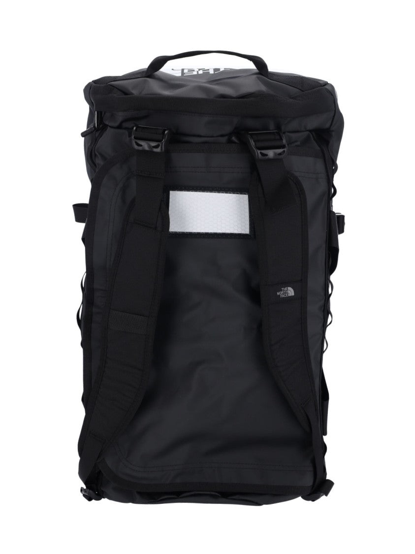The North Face Rectangular Black Duffle Bag With Adjustable Straps