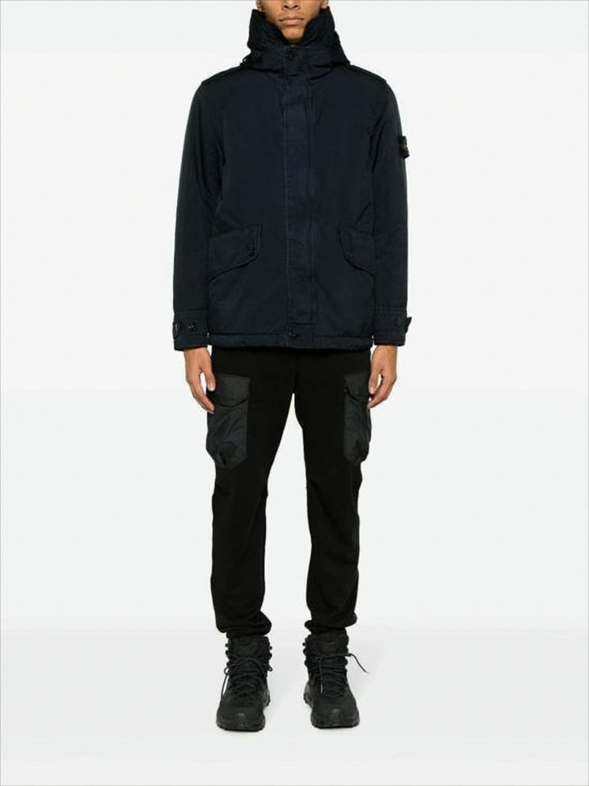 Stone Island Padded Black Jacket