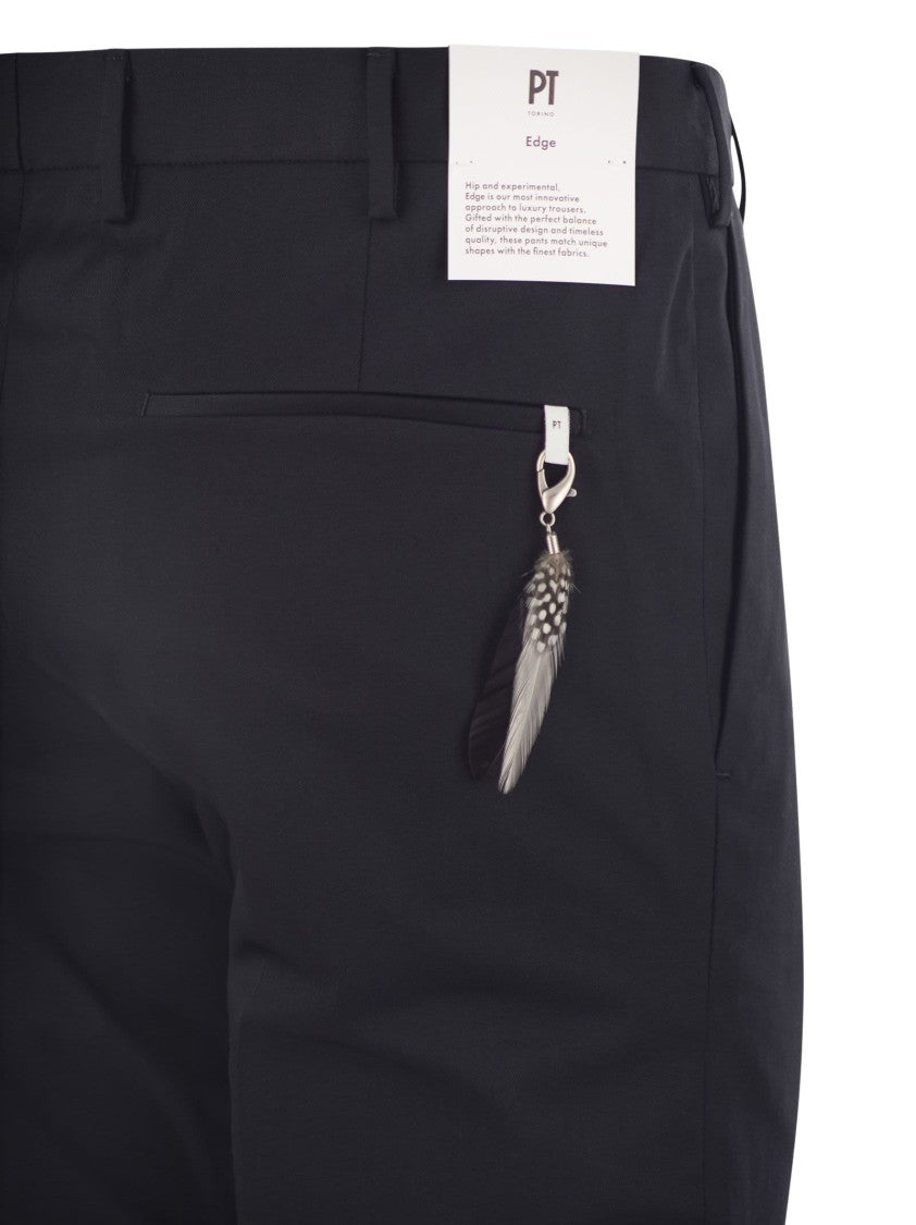 Pt Torino Dieci - Cotton Trousers
