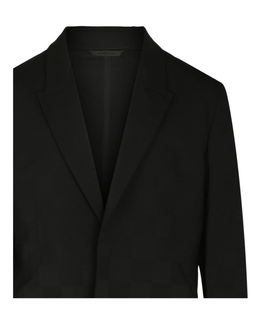 Givenchy Slim Fit Micro Windowpane Check Blazer
