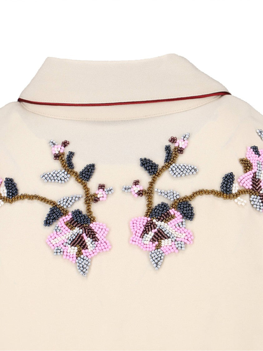 Isabel Marant Classic White Shirt With Structured Collar