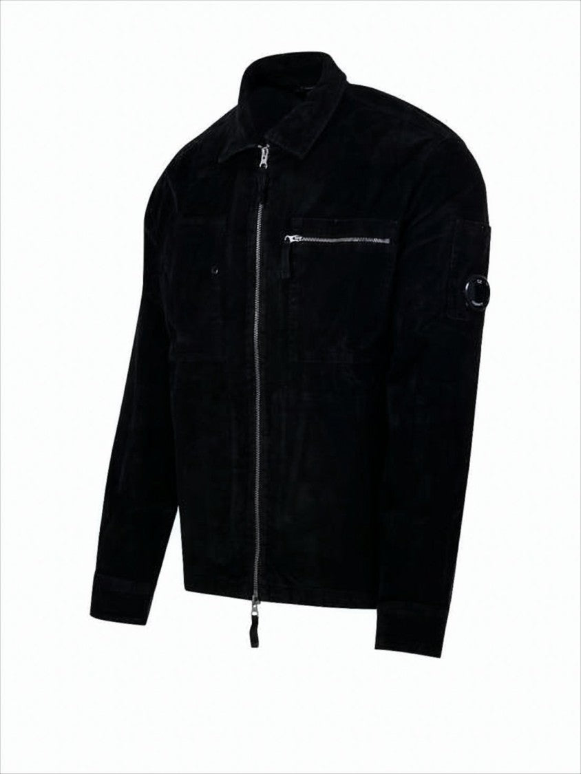 C.P. Company Boxy Fit Minimalist Black Casual Jacket
