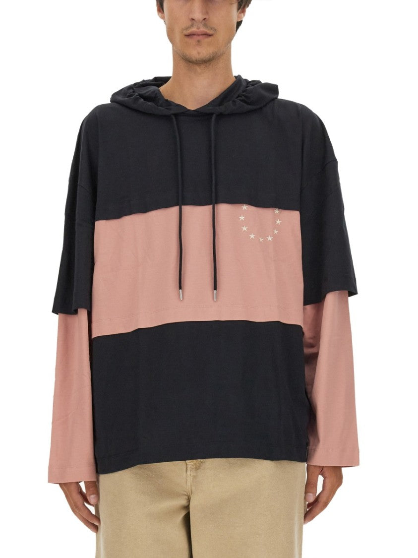 Études Color-Block Oversized Sweatshirt