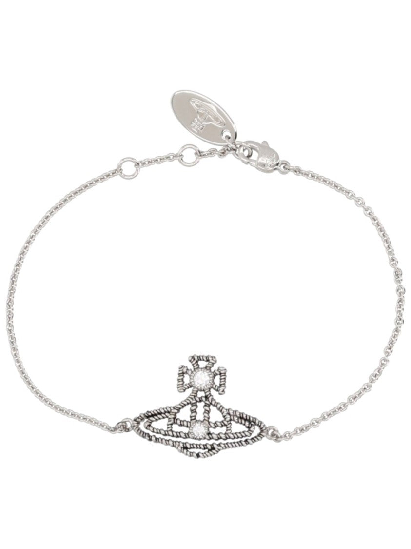 Vivienne Westwood Coretta Fine Chain Brass Bracelet
