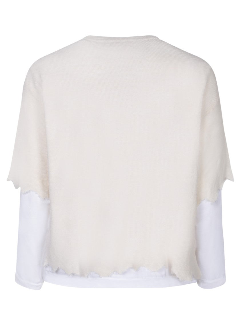 Atomo Factory White Crew Neck T-Shirt