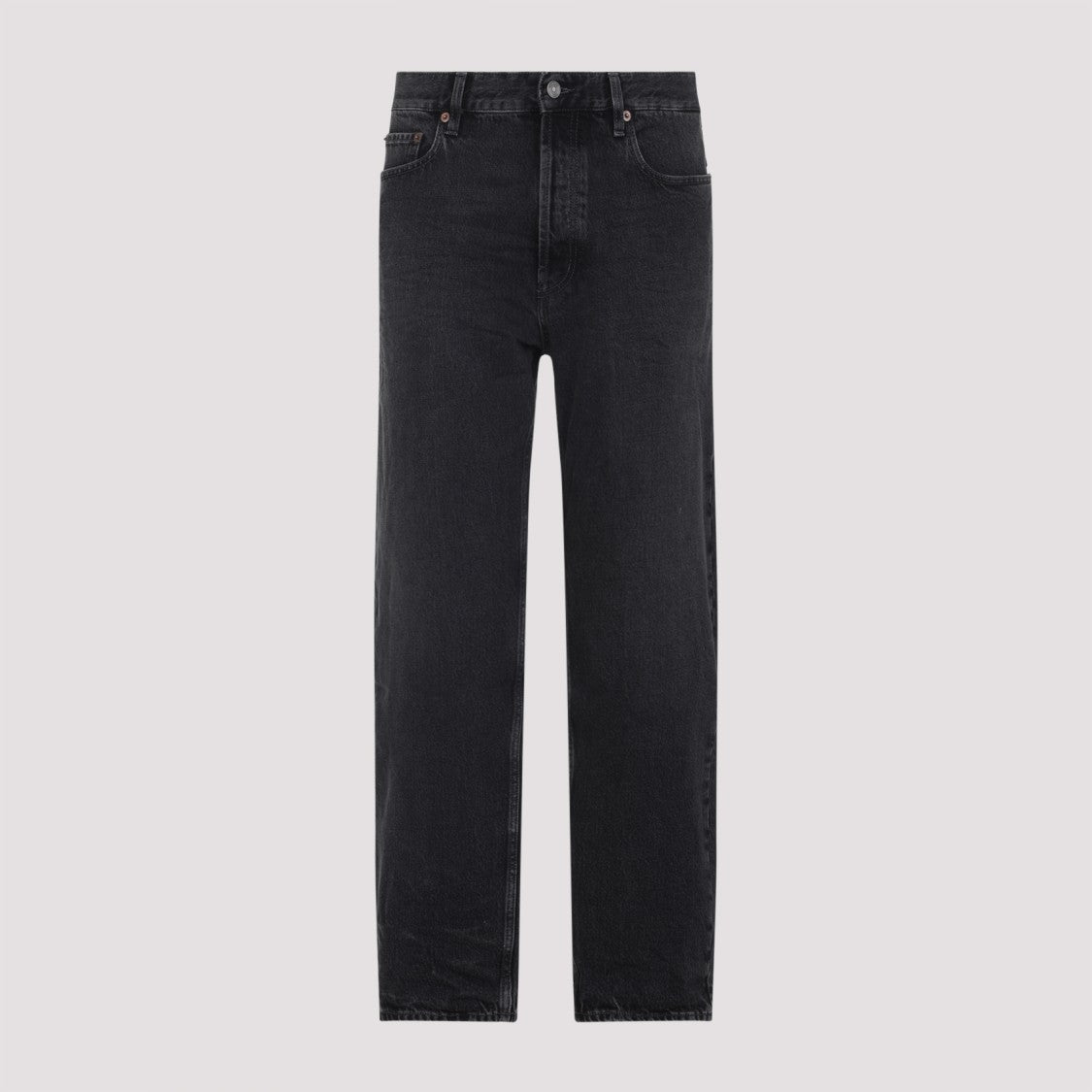 Saint Laurent Straight-Leg Dark Wash Denim Jeans