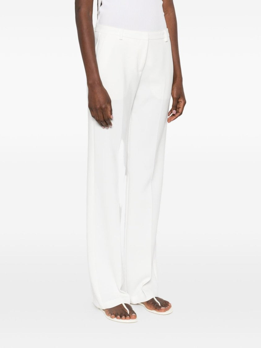 Pinko Straight-Leg Trousers With Mid-Rise Waist And Tailored Finish