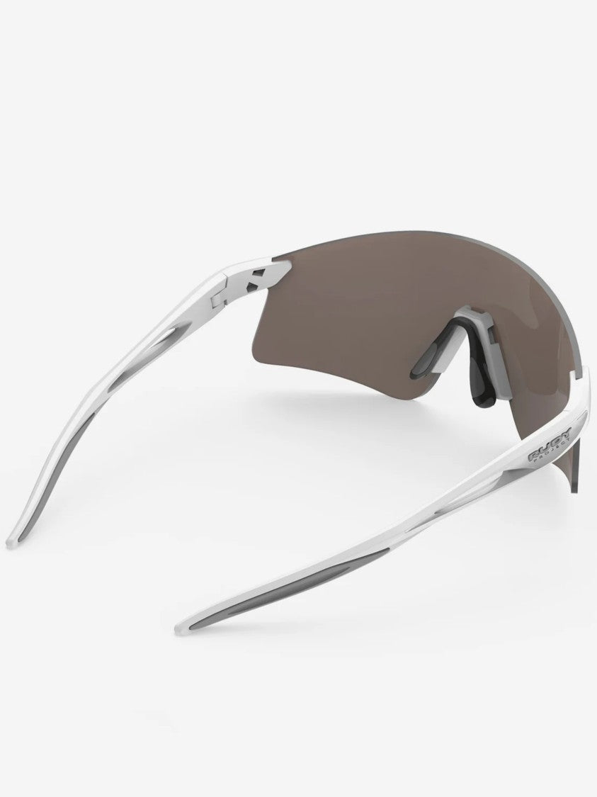 Rudy Project Wraparound Sunglasses With Reflective Lens And Minimalist Frame