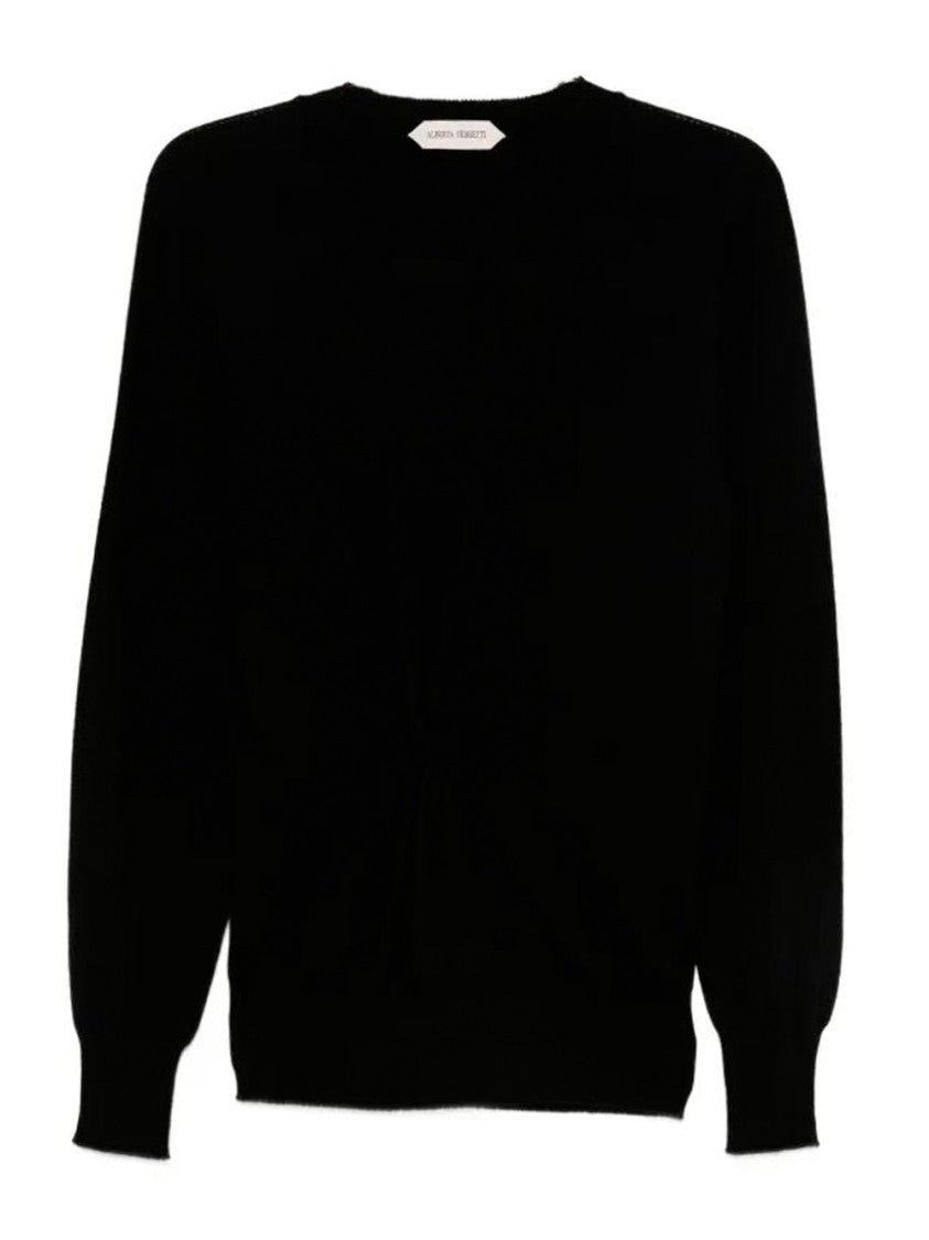 Alberta Ferretti Round Neck Cashmere Sweater
