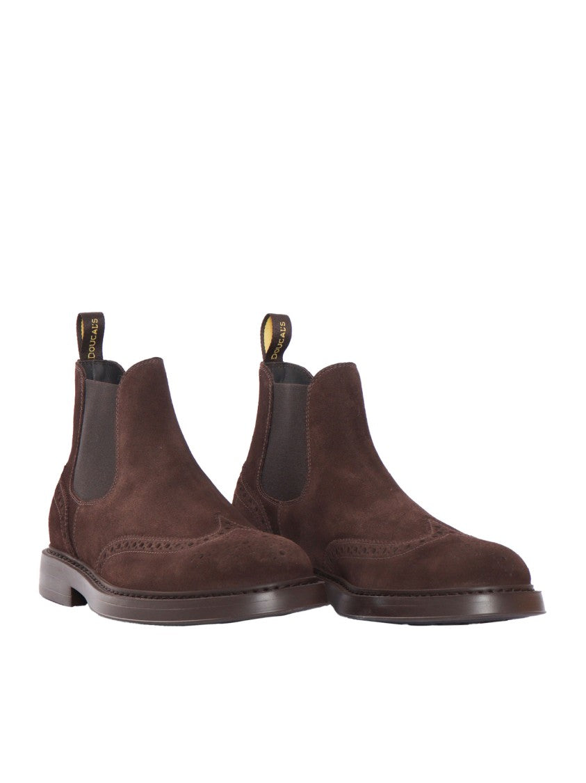 Doucal's Beatles Coda Di Rondine (Gm) Visone Terre+F.Do T.Moro