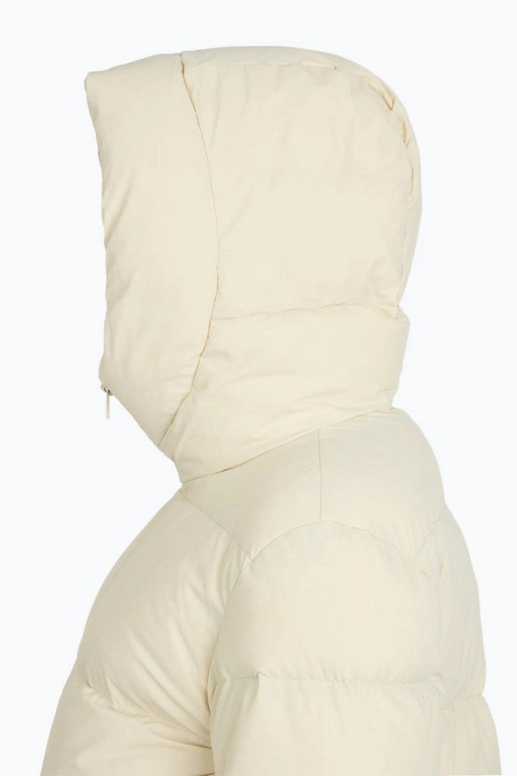 Woolrich Cream Hooded Polyamide-Blend Puffer Jacket