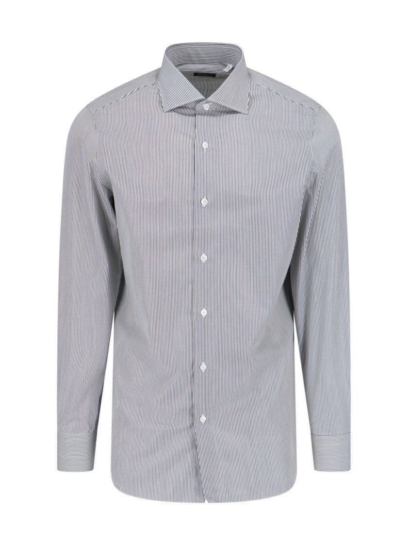 Finamore 1925 Striped Shirt