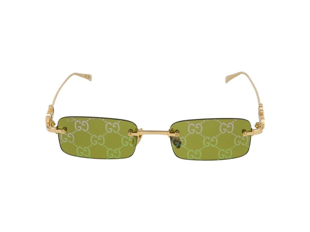 Gucci Gg1808s Sunglasses Metal - Gold