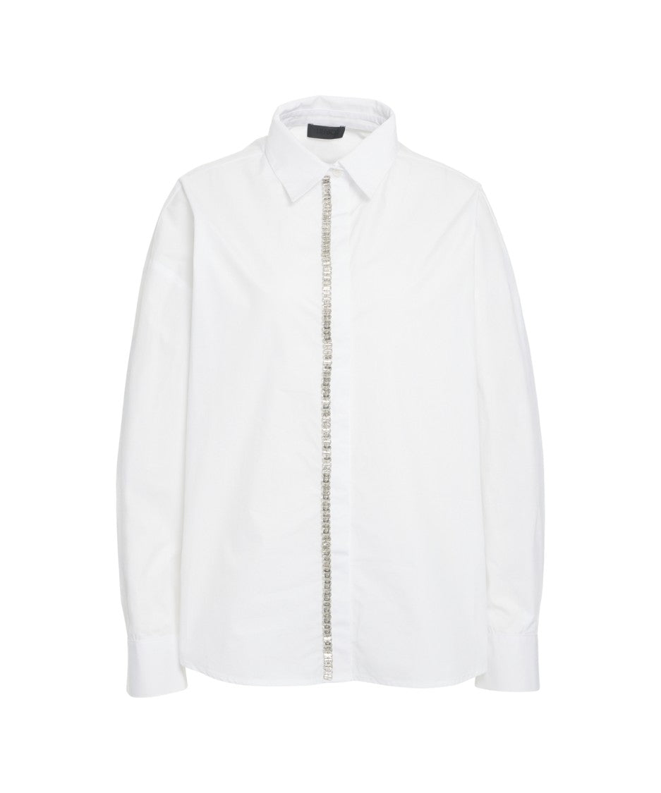 Liu Jo Blouse With Rhinestone-Embellished Placket