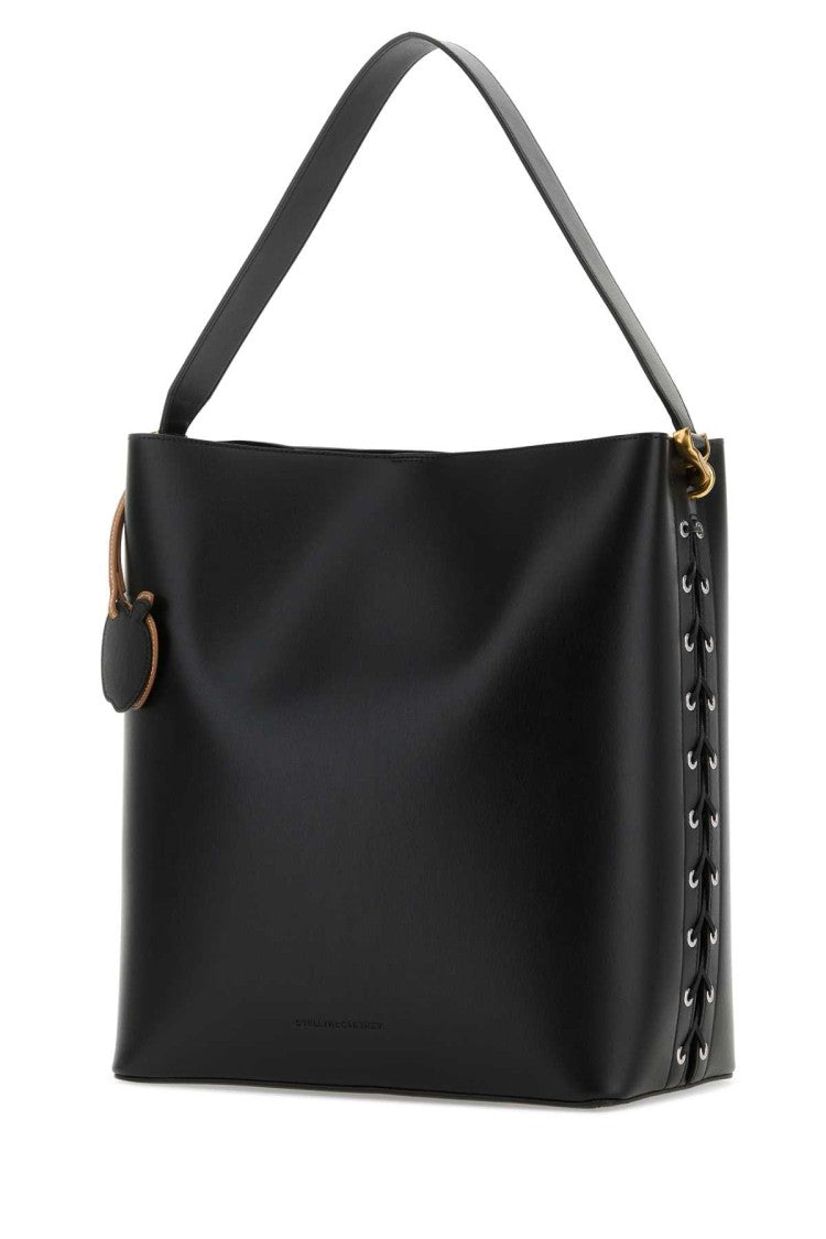 Stella Mccartney Black Uppeal™ Frayme Shopping Bag