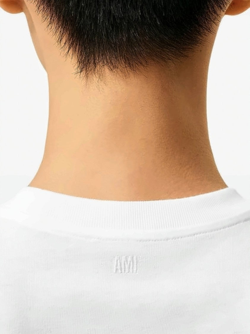 Ami Paris Lightweight Cotton Jersey T-Shirt