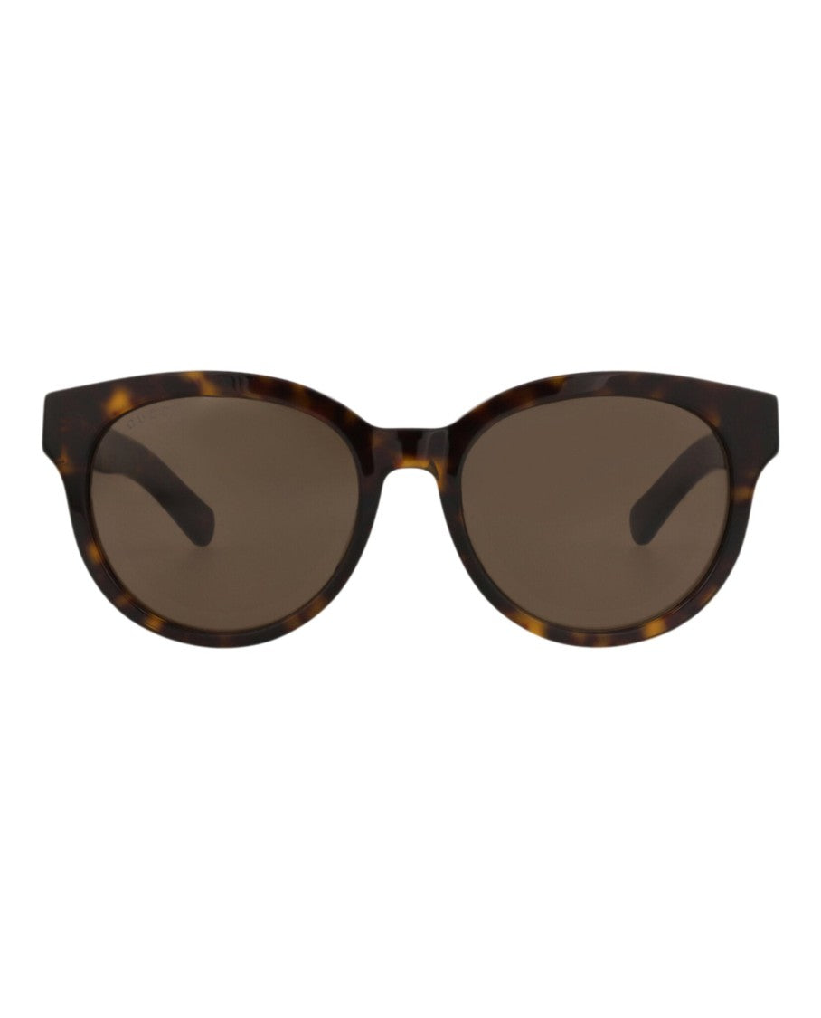 Gucci Round-Frame Recycled Acetate Sunglasses