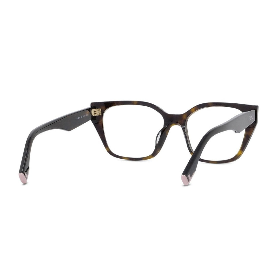 Fendi Havana Way Acetate Cat-Eye Glasses