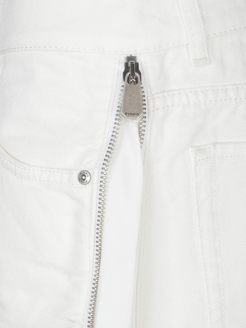 Pinko Wide Denim Jeans