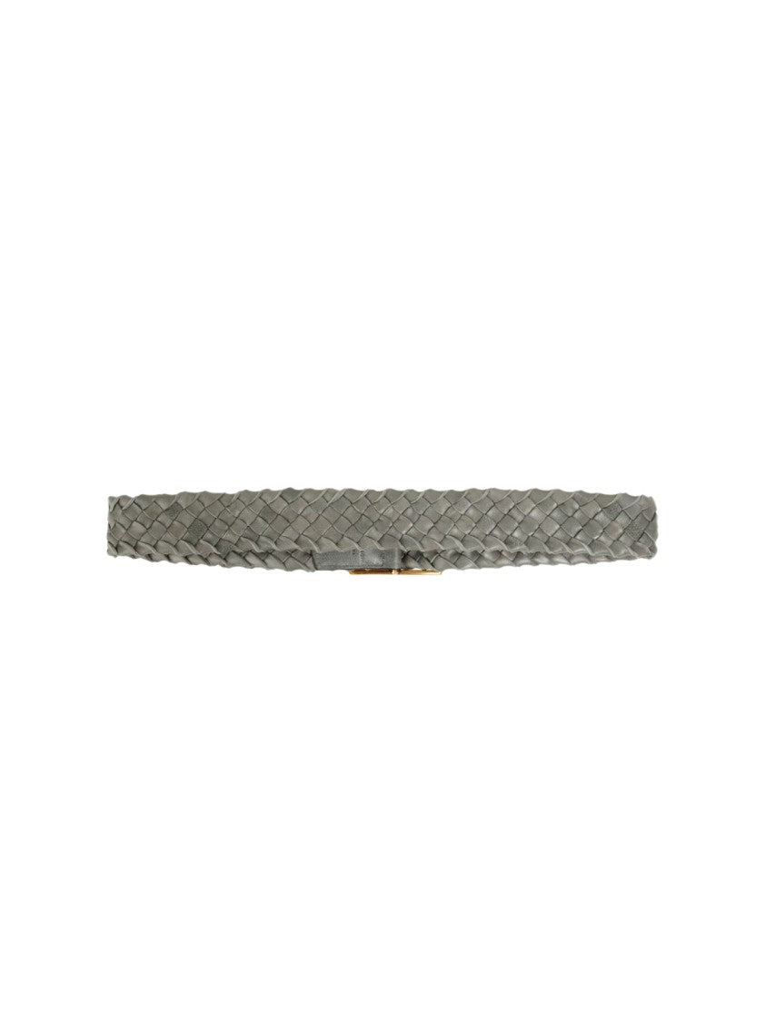Tory Burch Leather Woven Belt
