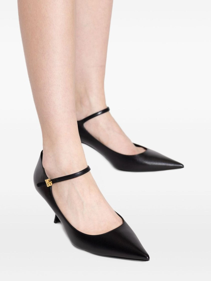 Dolce & Gabbana Pointed Toe Half-Heel Pumps