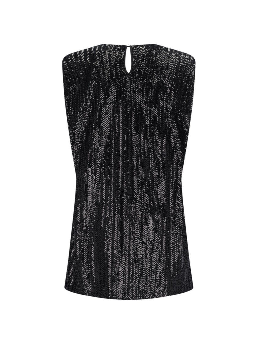 Golden Goose Sequin Mini Dress – Black