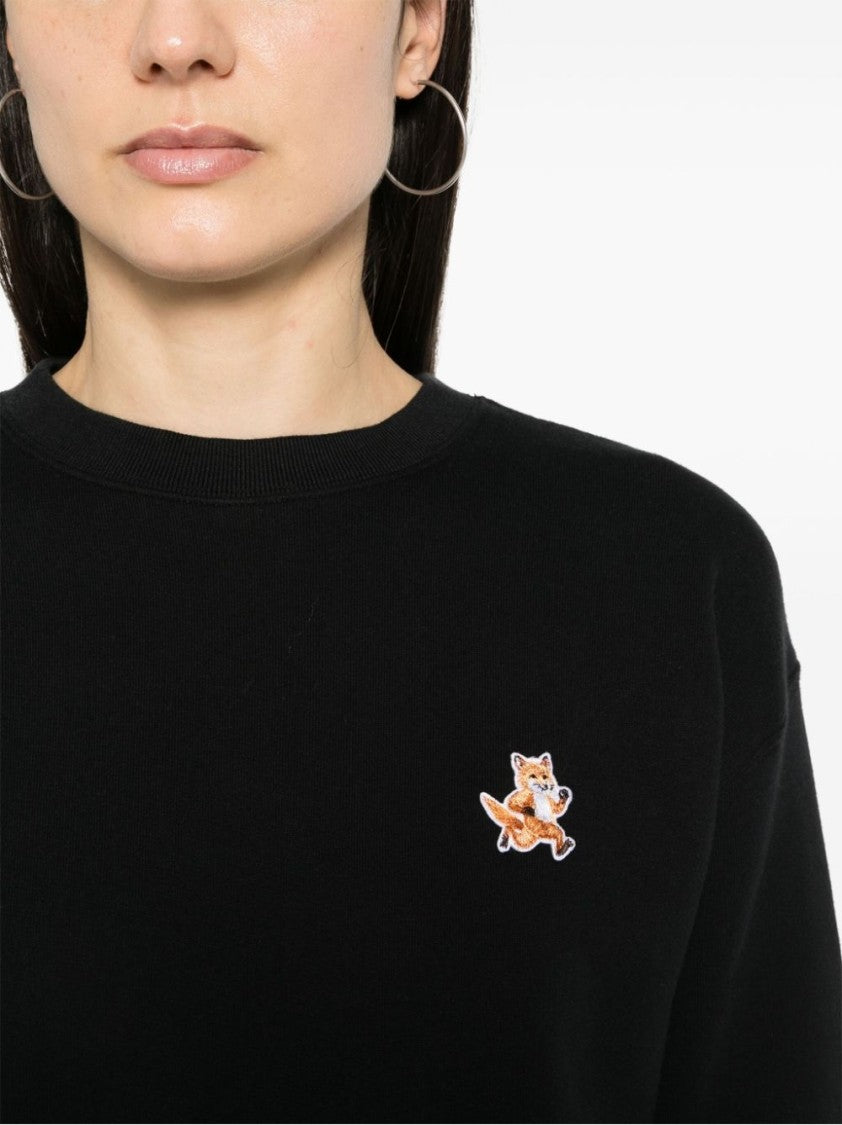 Maison Kitsuné Sppedy Fox Patch Comfort Sweatshirt