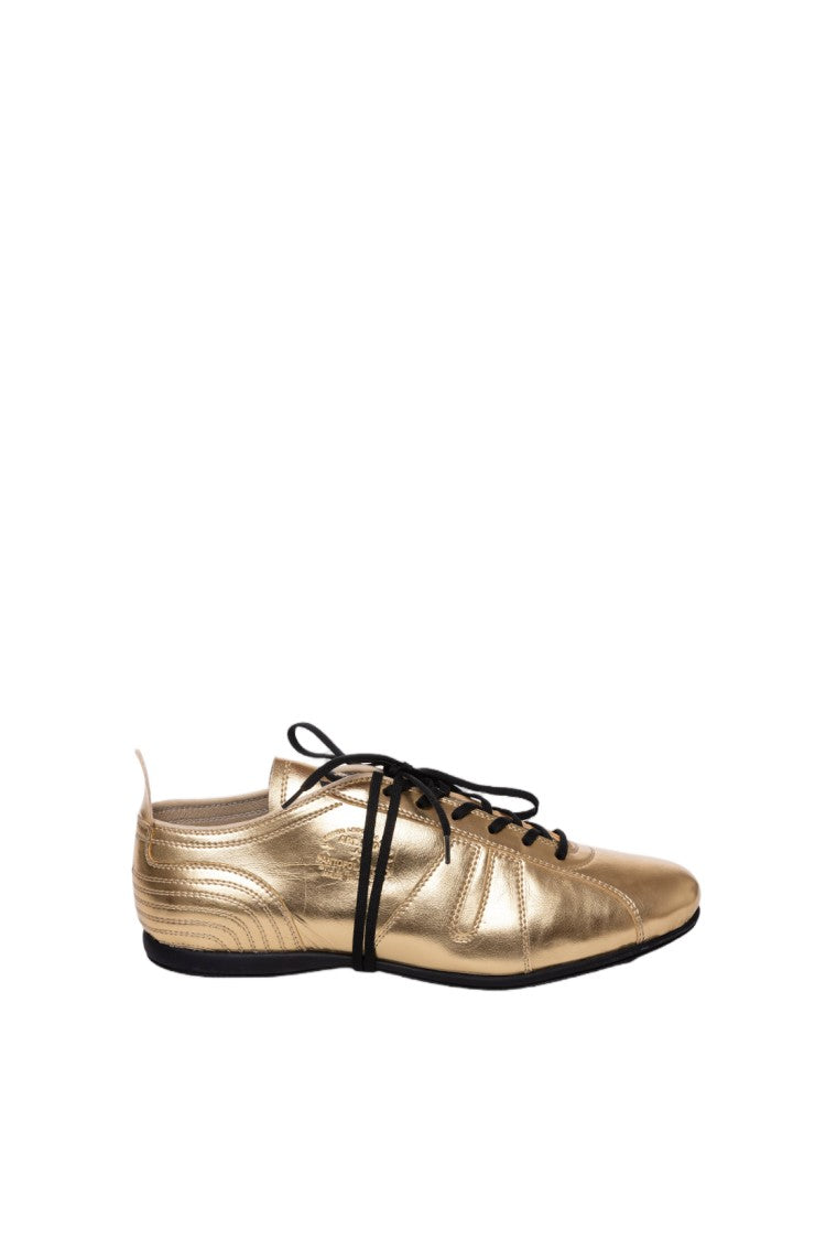 Pantofola D'oro Blue Soft Calfskin Archival Sole Sneakers