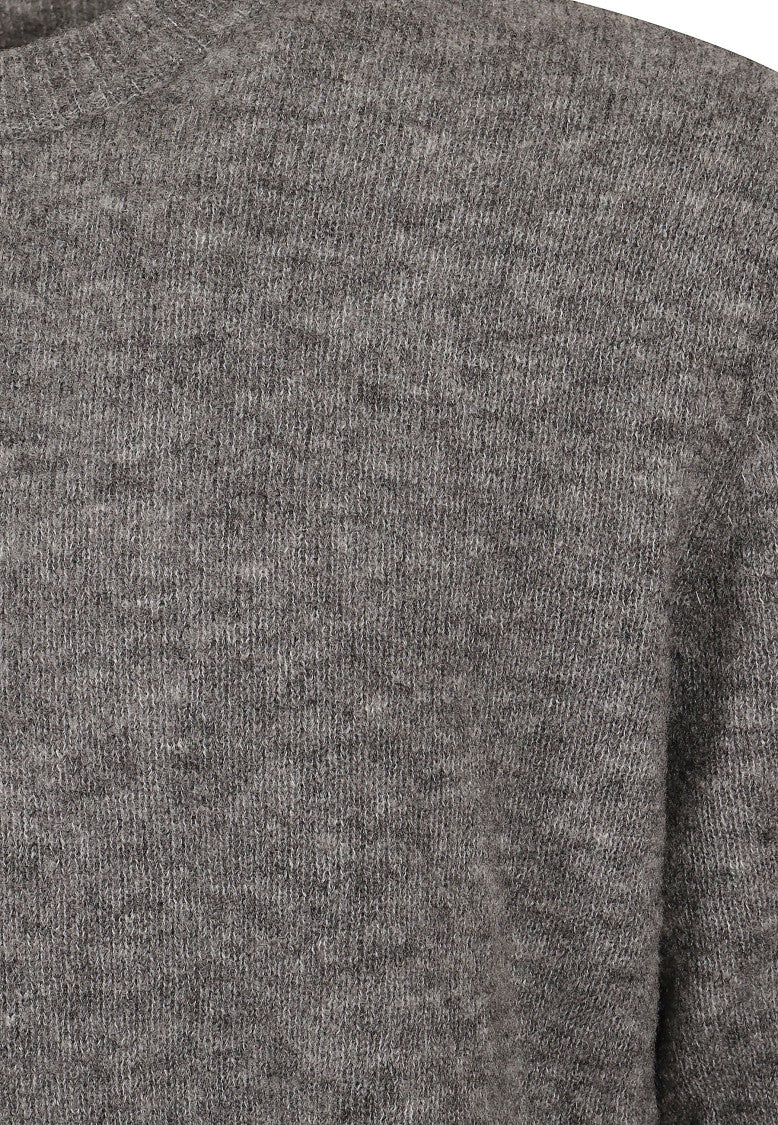 Ballantyne Wool Crewneck Pullover With Tone-On-Tone Diamond Signature