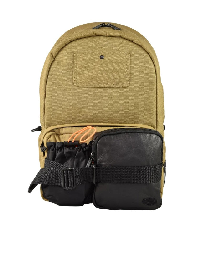 Diesel Military Green Practical Compartment Backpack
